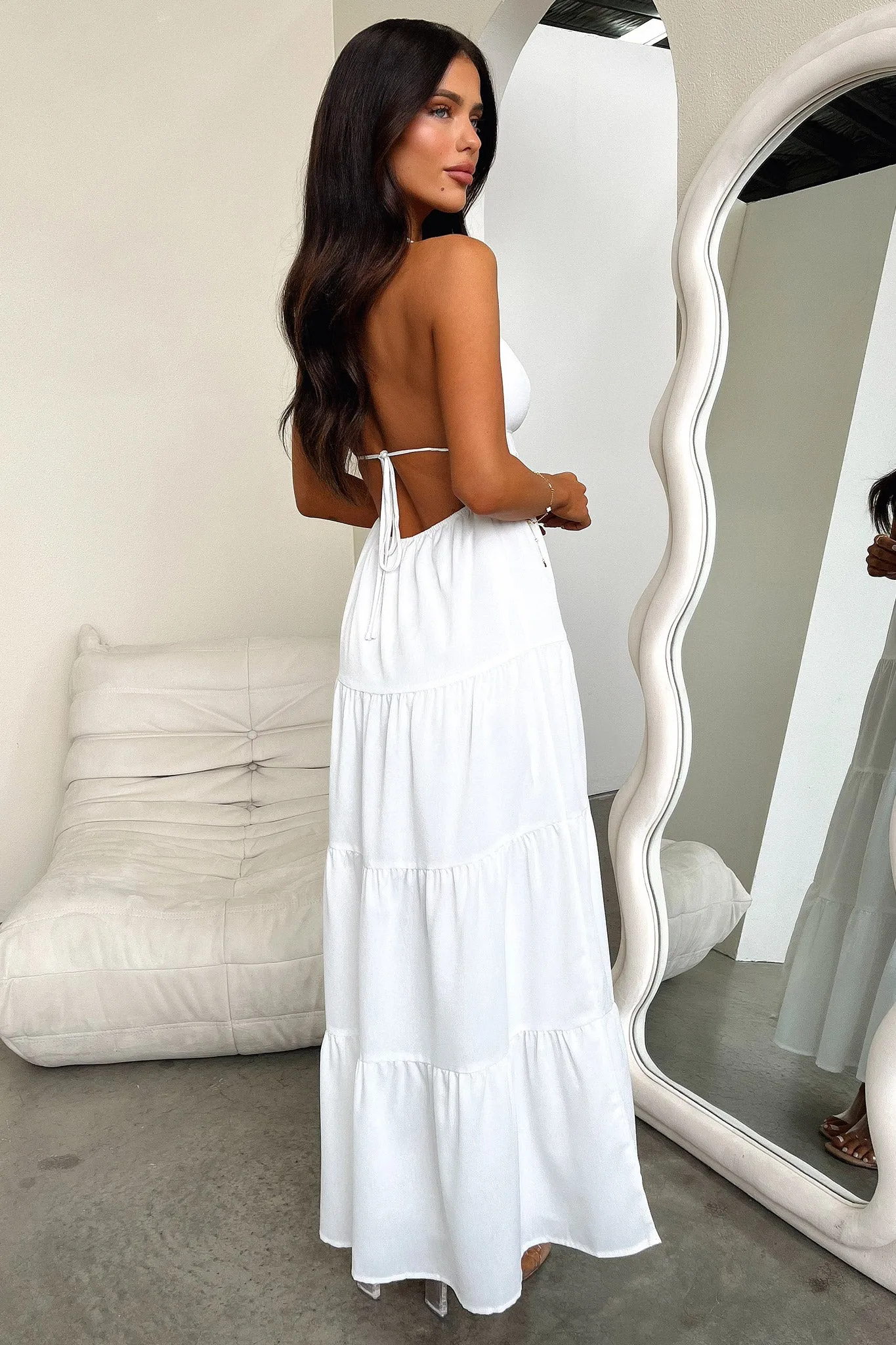 Amalie Maxi Dress - White