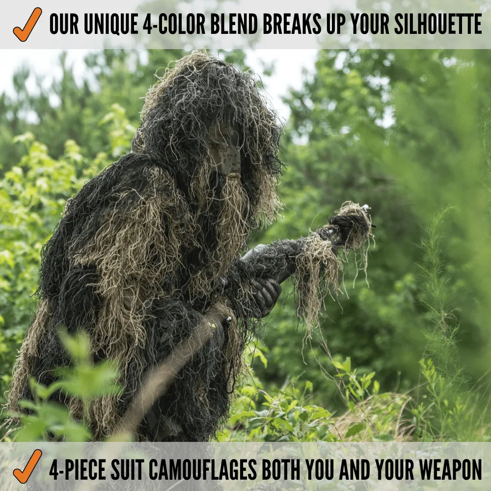 Arcturus Warrior Ghillie Suit - Woodland