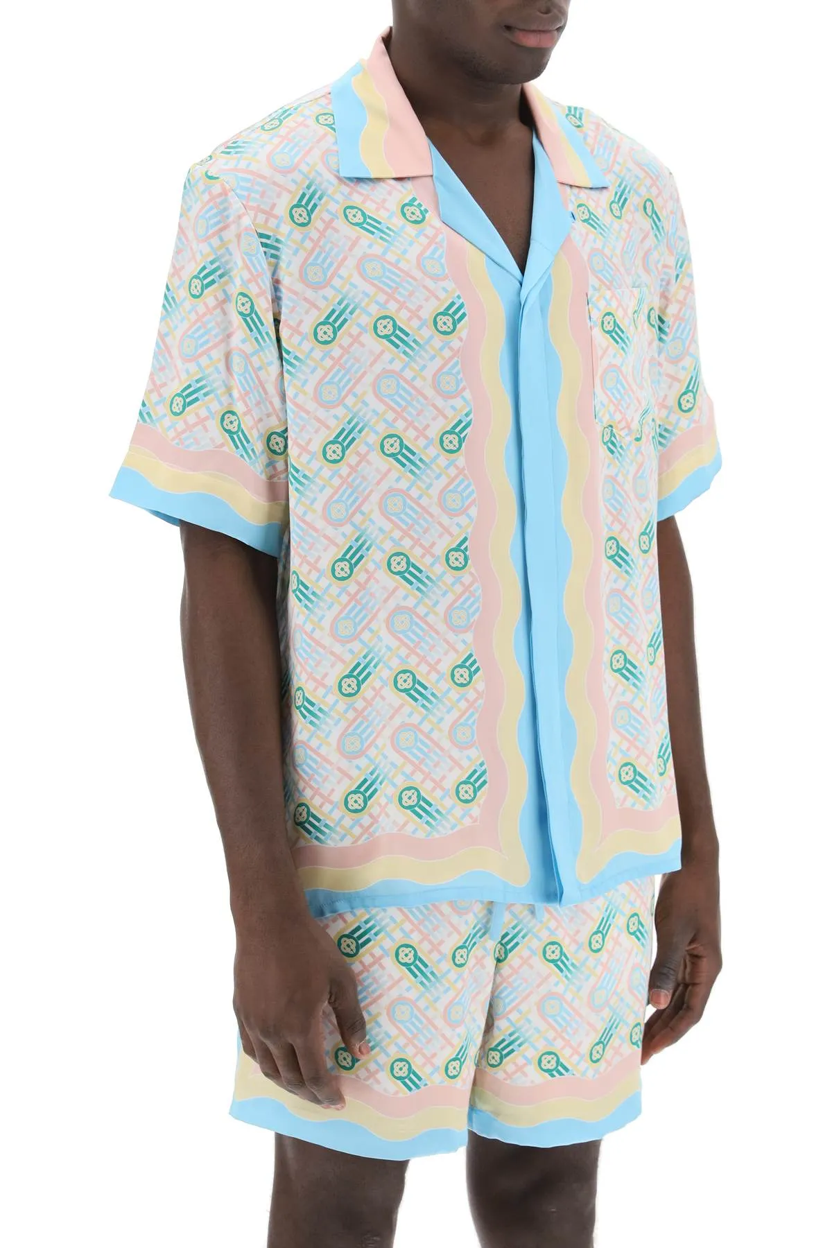 Casablanca ping pong bowling shirt