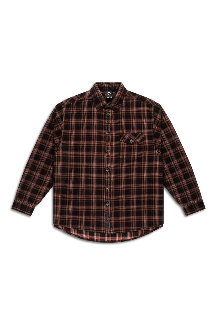 Check Corduroy Shirt 002 // regular fit