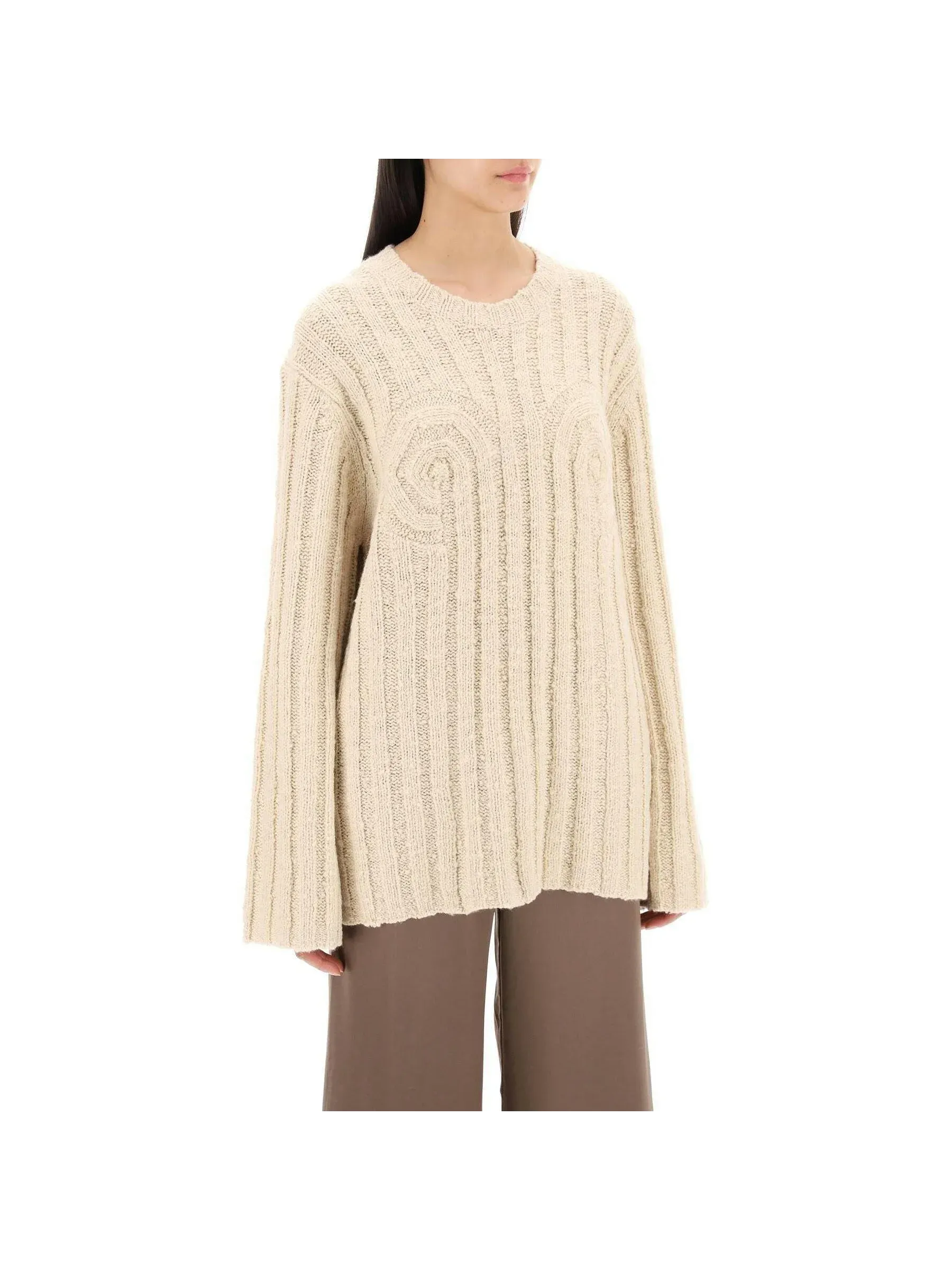 Cirra Ribbed Knit Sweater