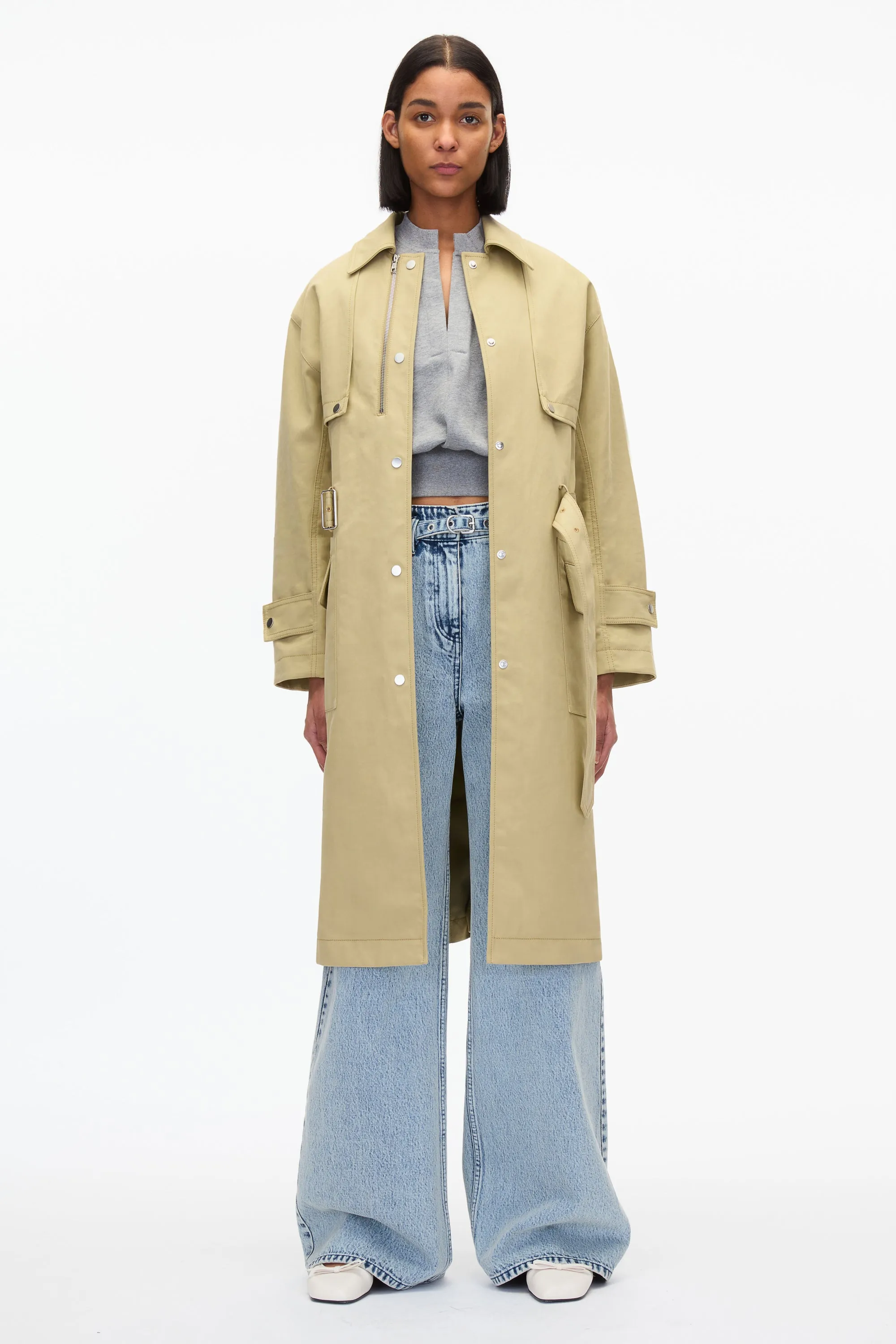 Convertible Mac Trench Coat