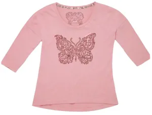 Creamy Dolman Butterfly T-Shirt by Life is good