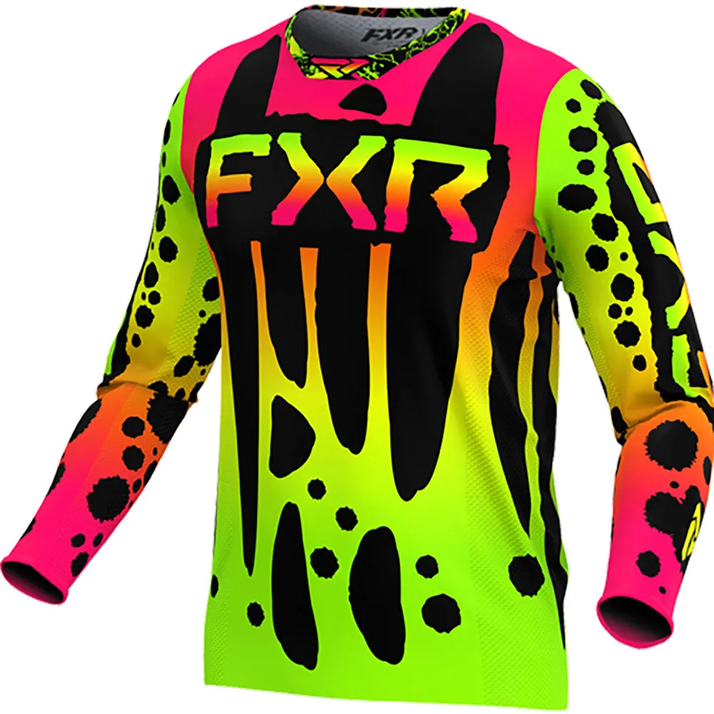 FXR Podium MX Offroad Jersey Frogger