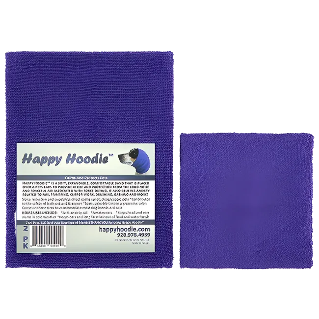 Happy Hoodie Small and Medium/Large Set Purple