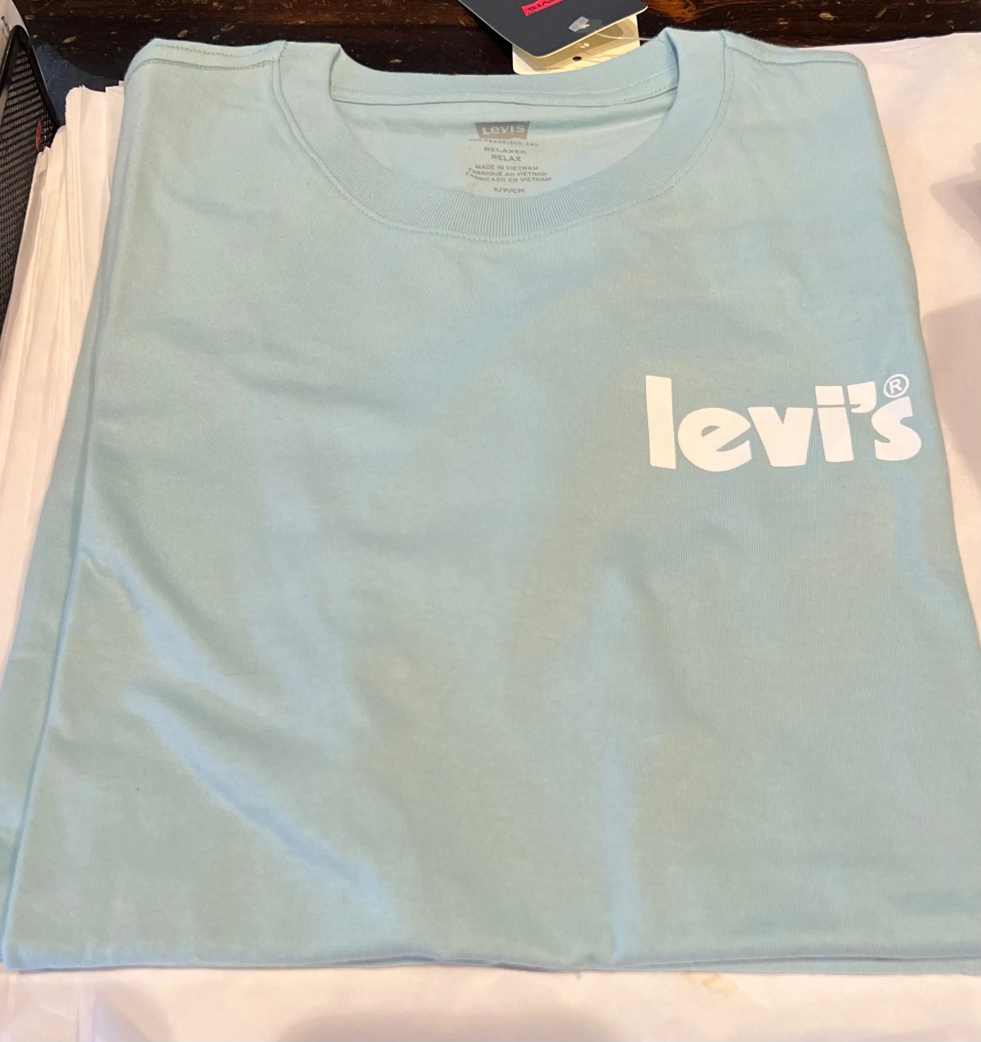 LEVIS SS *RELAXED FIT TEE POSTER COLOR