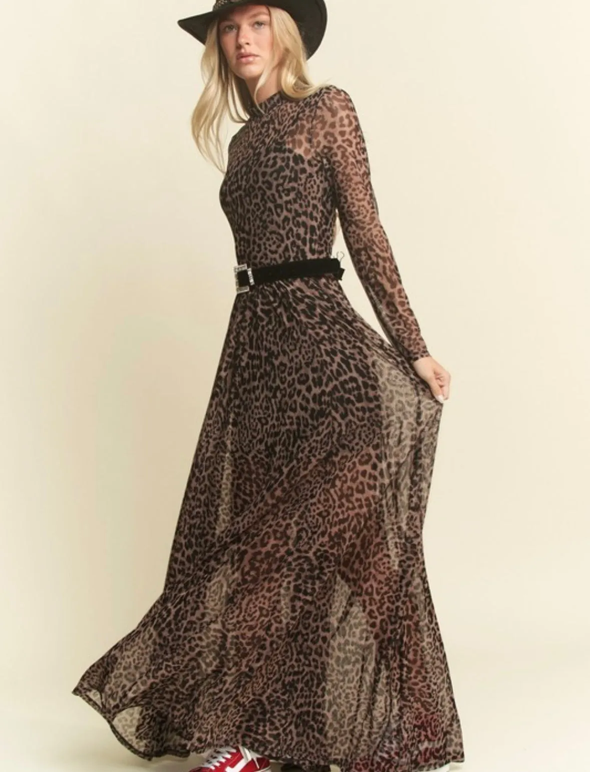 LOL Animal Print Maxi Dress (CURVY)