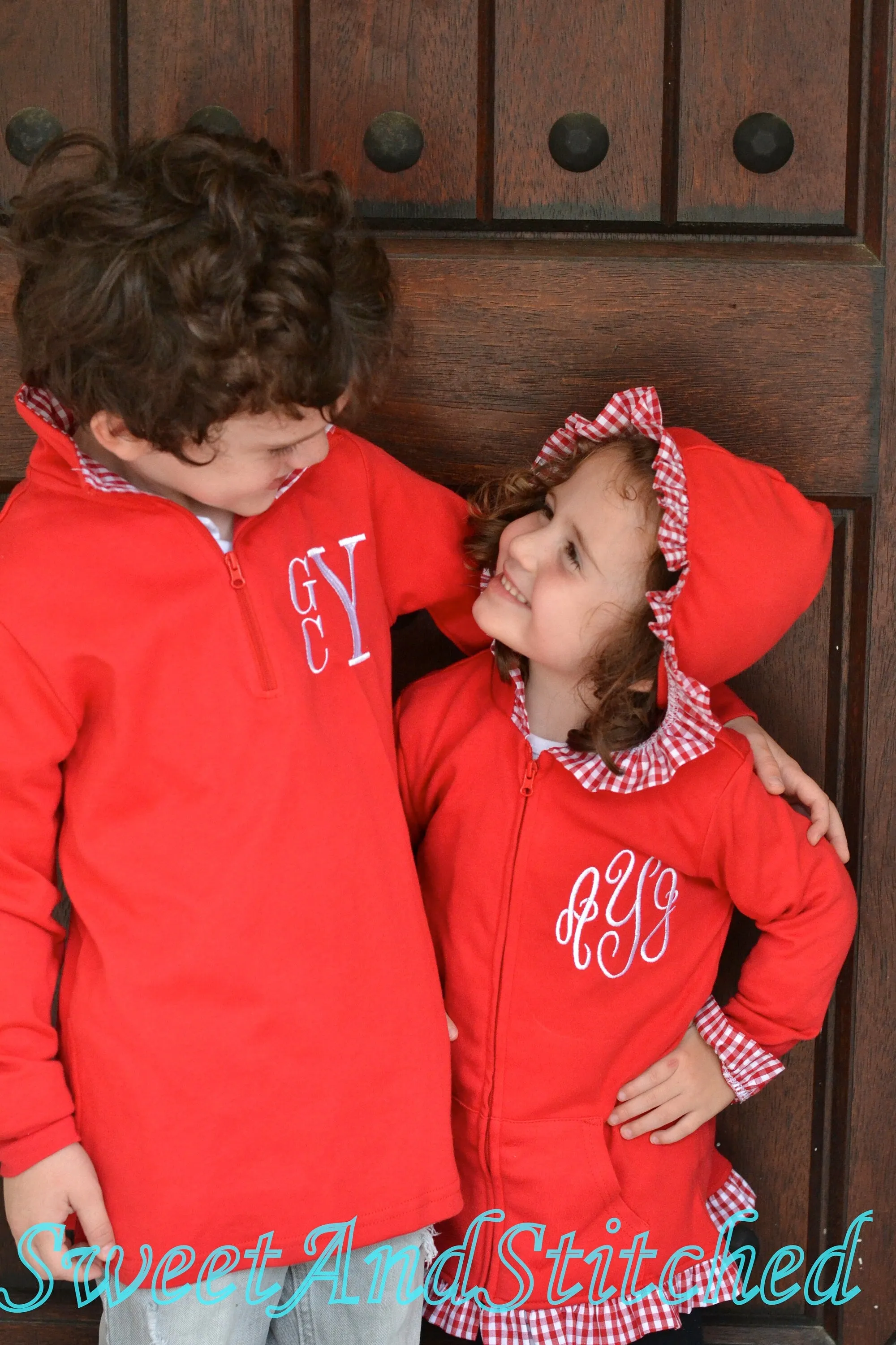 Monogrammed Girls Jacket, Monogrammed zip up hoodie, Monogrammed sweatshirt or pullover - Girls fall jacket, Monogrammed Christmas jacket