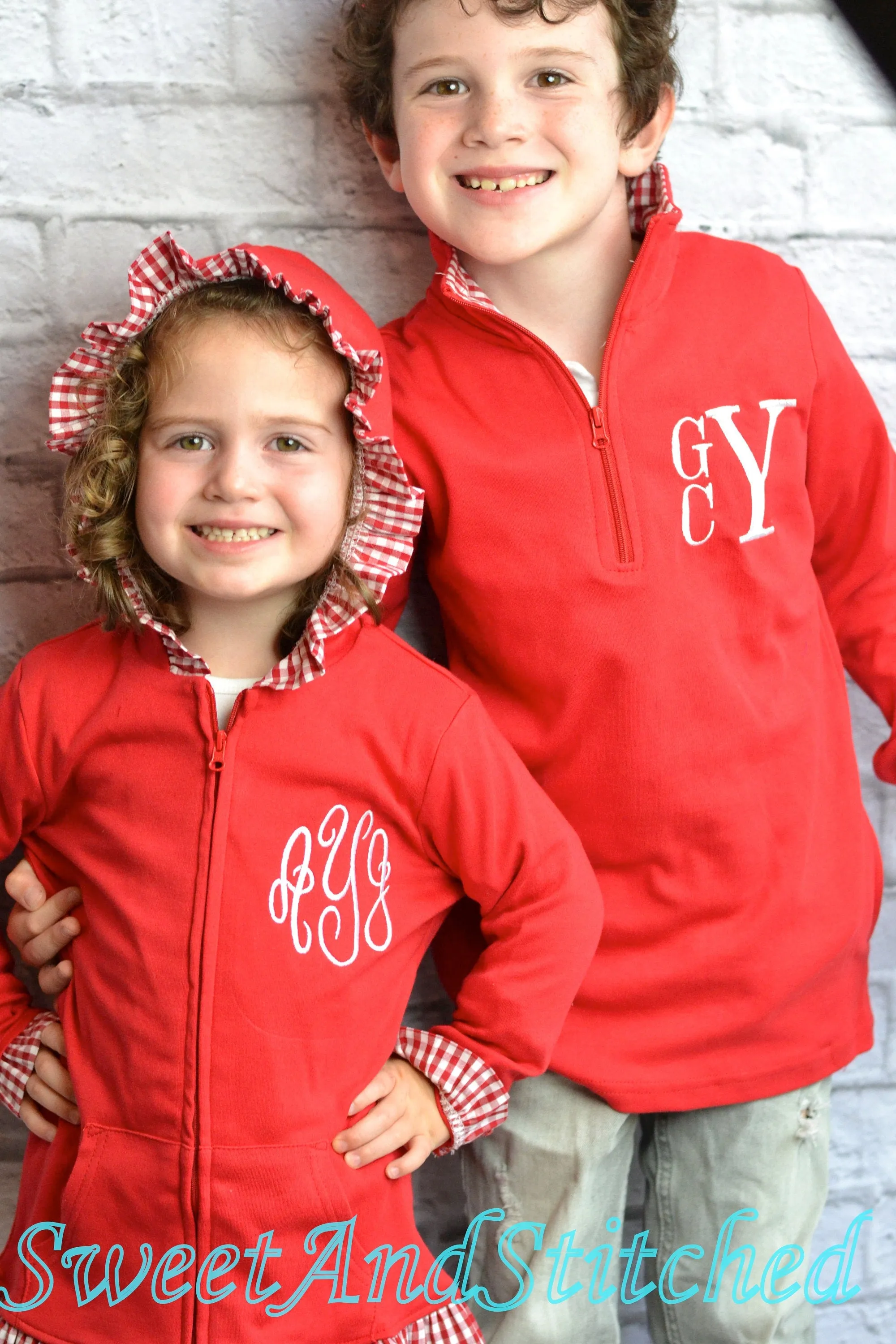 Monogrammed Girls Jacket, Monogrammed zip up hoodie, Monogrammed sweatshirt or pullover - Girls fall jacket, Monogrammed Christmas jacket