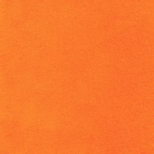 Orange Fleece Bolt Fabric