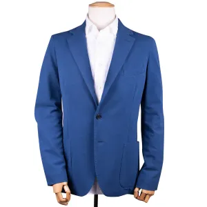 Petrol Blue Pure Cotton Lightweight Blazer