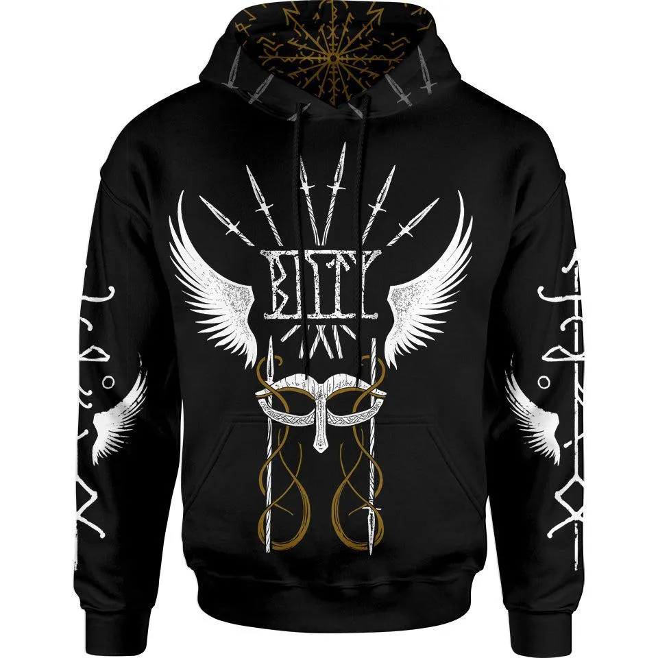 Runes of Valkyrie Pullover Hoodie