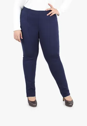 Shakira Elastic Waist Pants - Blue