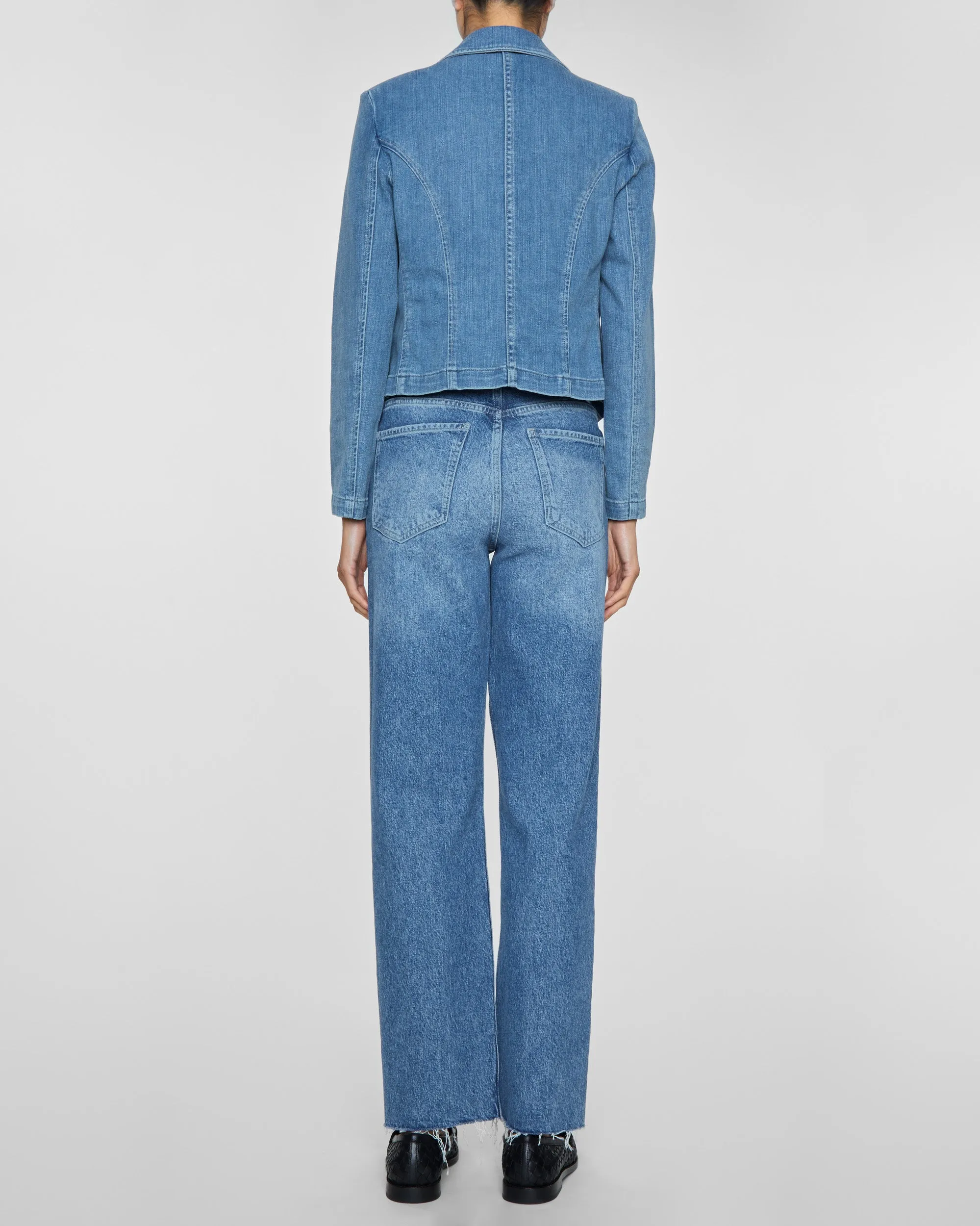 Wayne Crop Double Breasted Jacket