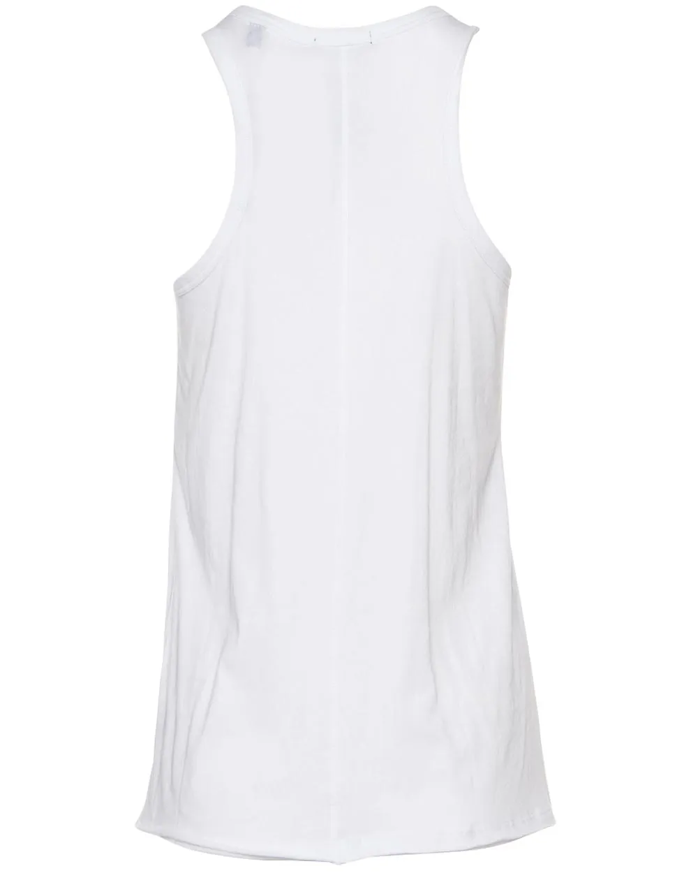 White Vintage Jersey Tank