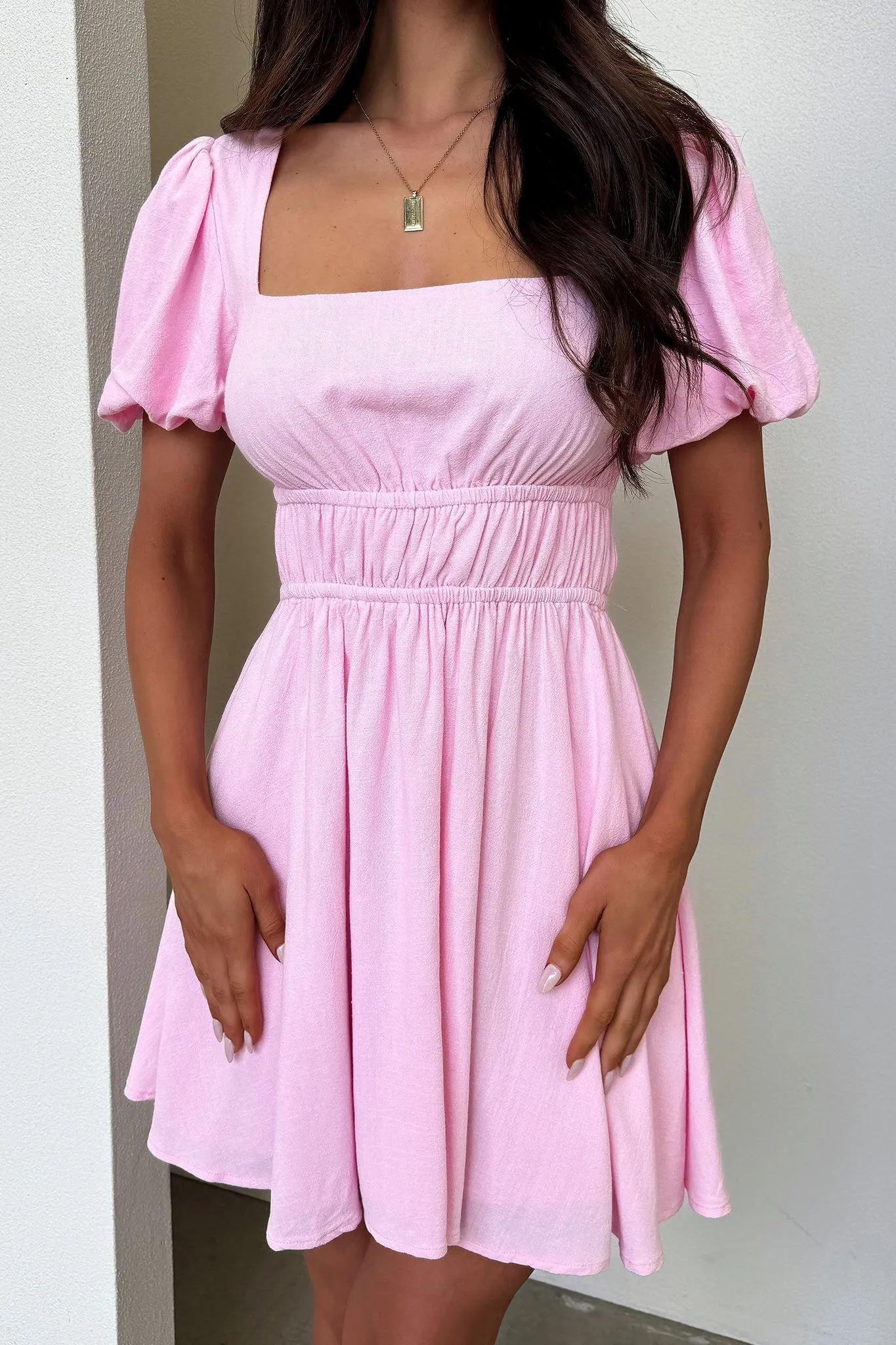 Whitney Dress - Pink