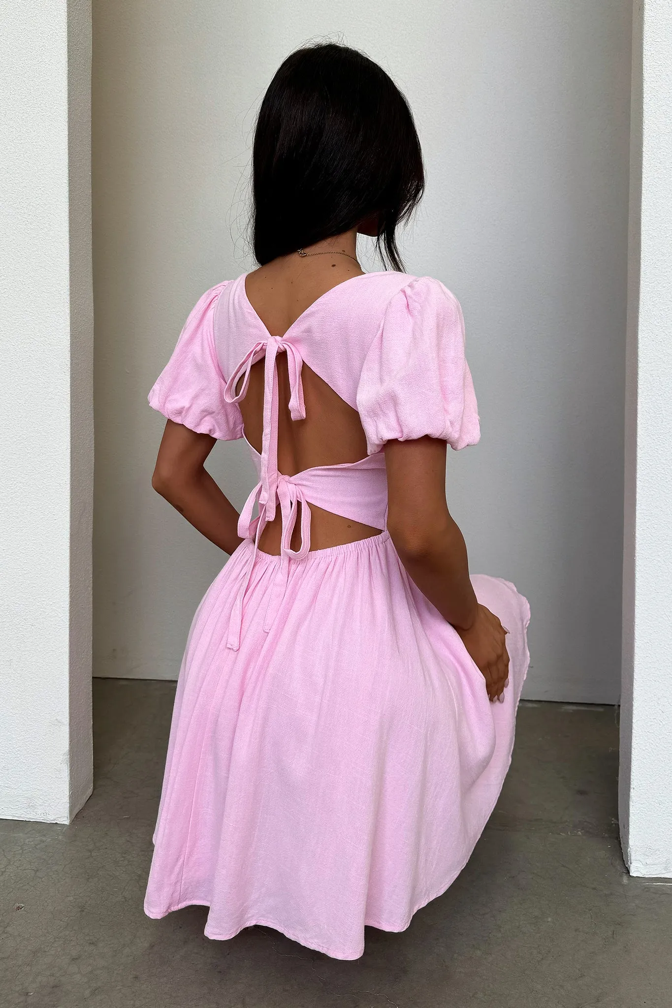 Whitney Dress - Pink