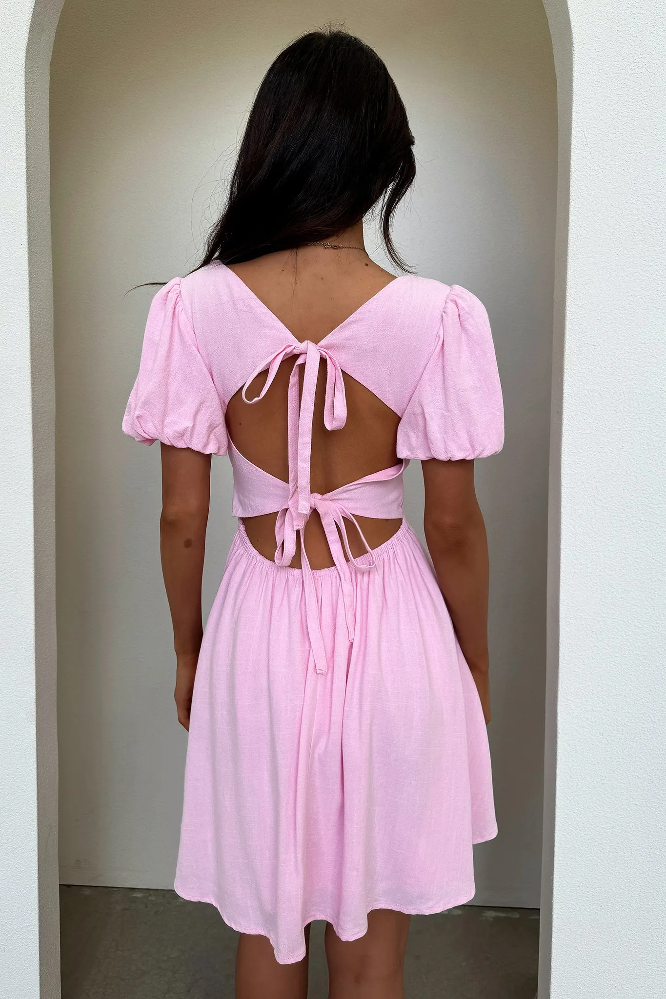 Whitney Dress - Pink