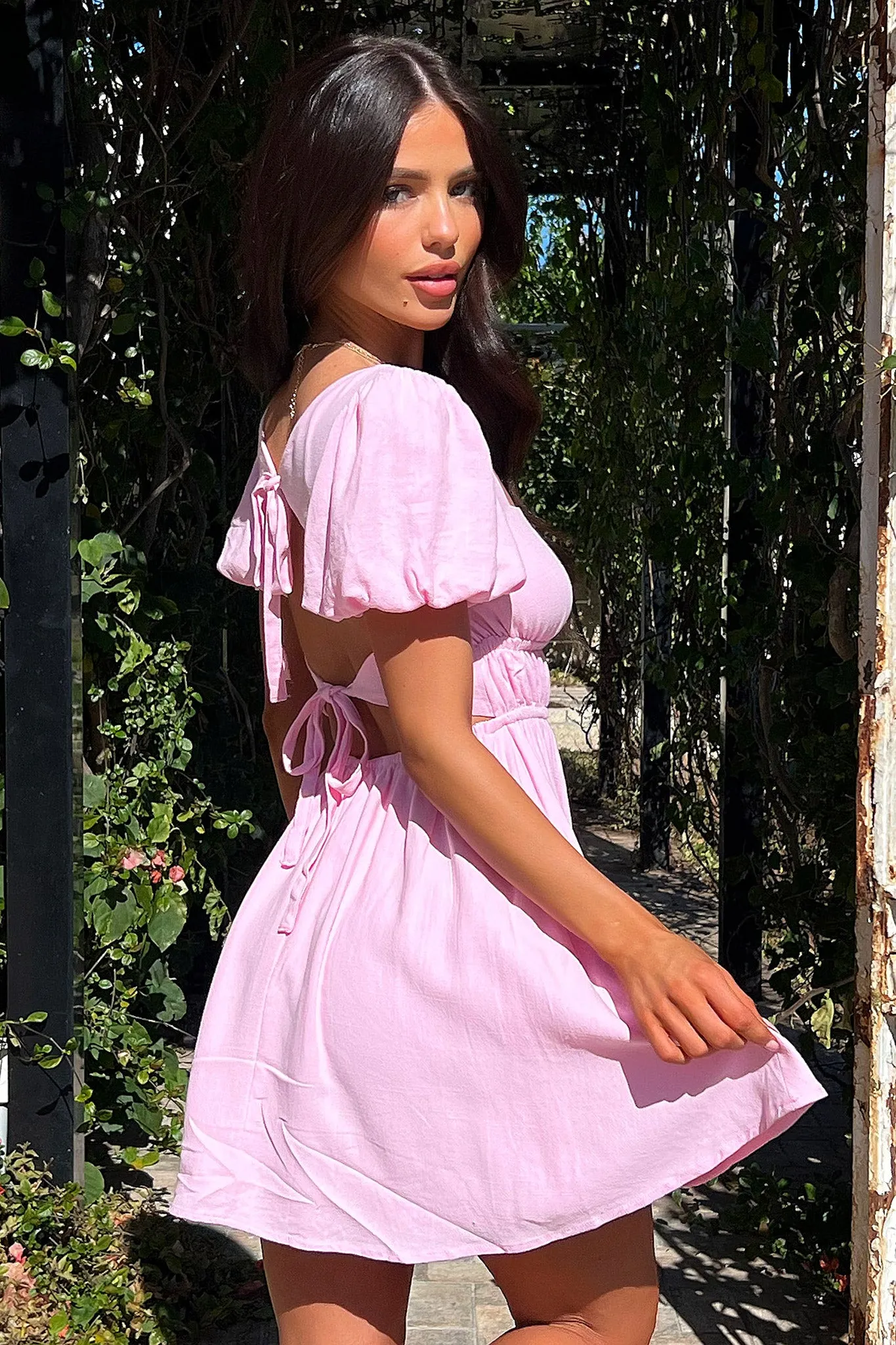 Whitney Dress - Pink