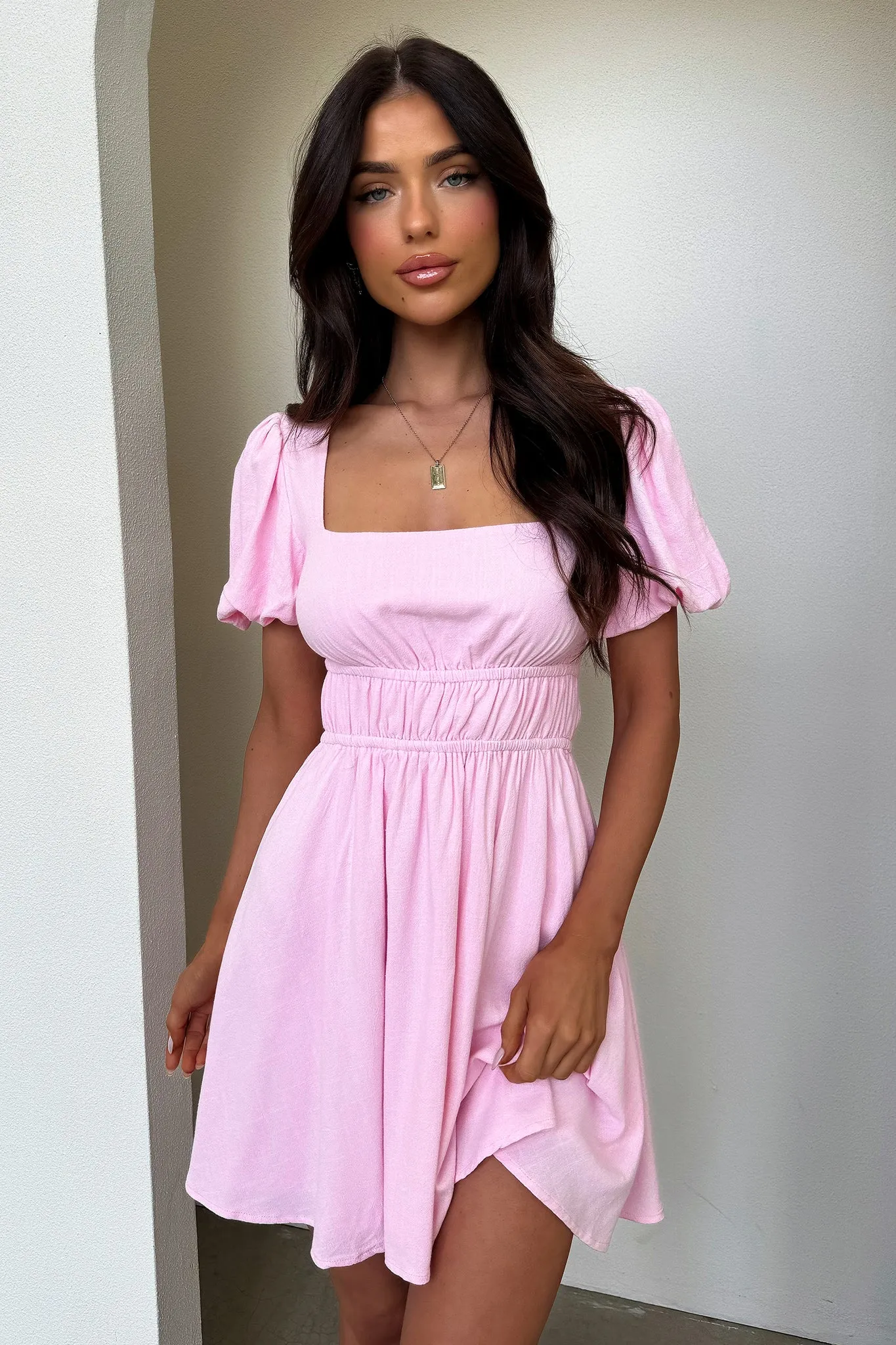 Whitney Dress - Pink