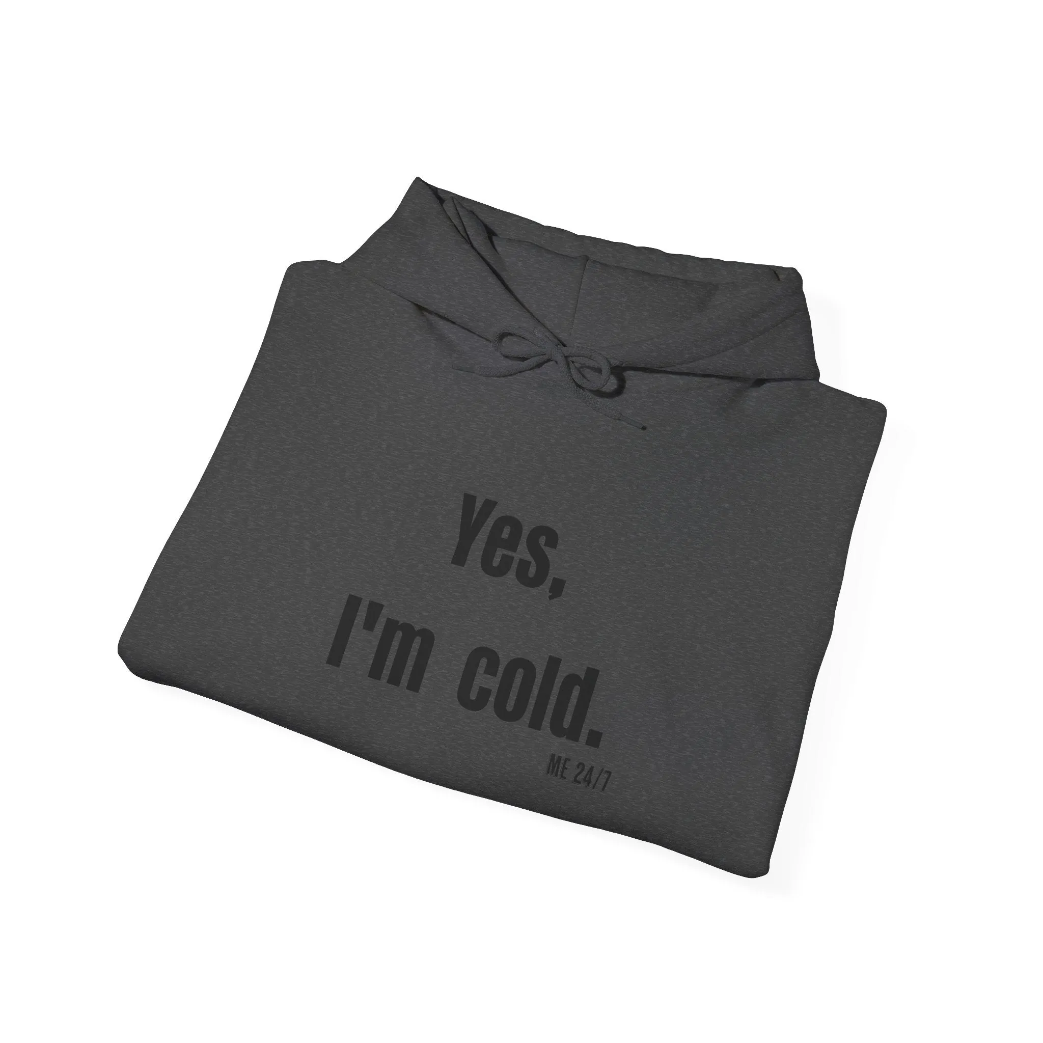 Yes I'm Cold  Hooded Sweatshirt